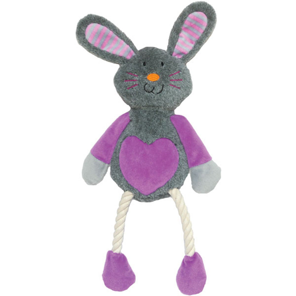 Ruby rabbit dog toy