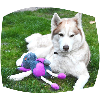 Ruby rabbit dog toy