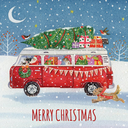 Christmas campers Christmas cards