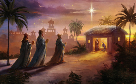 We three kings Christmas cards