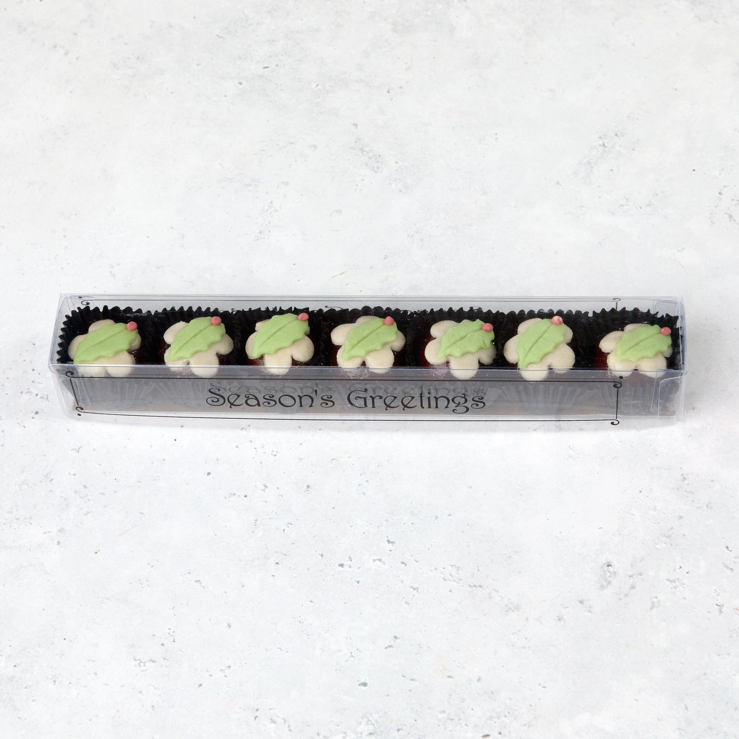 Marzipan Christmas puddings