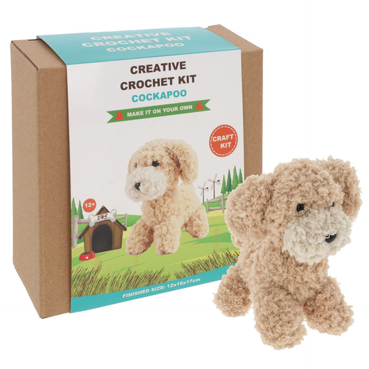 Crochet kit - cute cockapoo