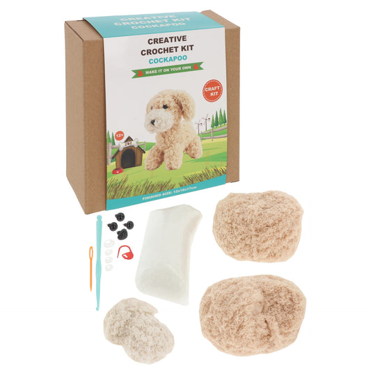 Crochet kit - cute cockapoo