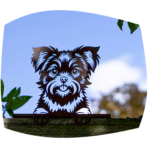 Fence decoration - Terrier
