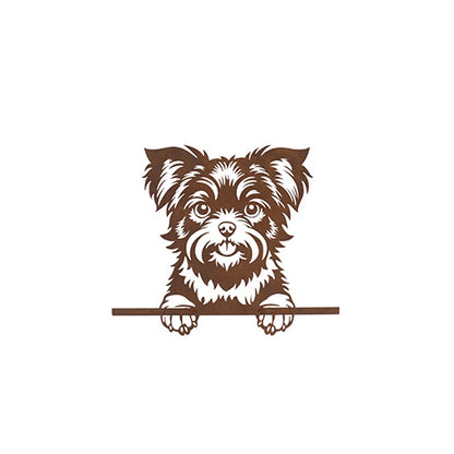 Fence decoration - Terrier