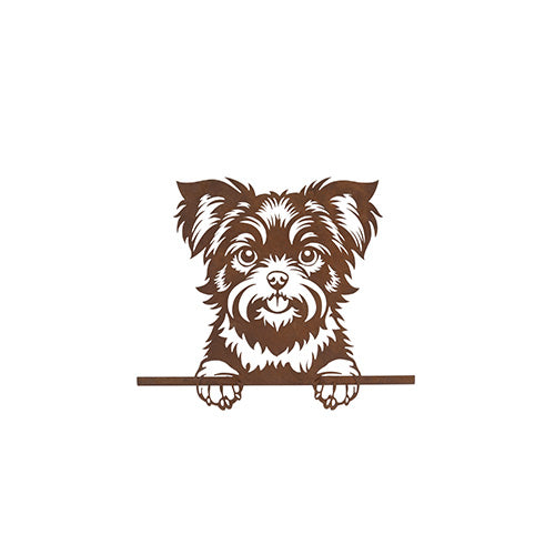 Fence decoration - Terrier