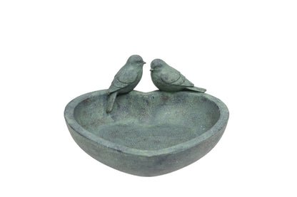Heart shaped bird feeder