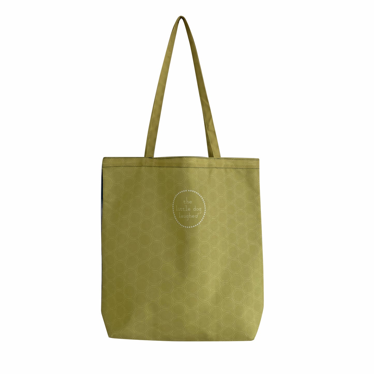 The dog and sofa tote bag