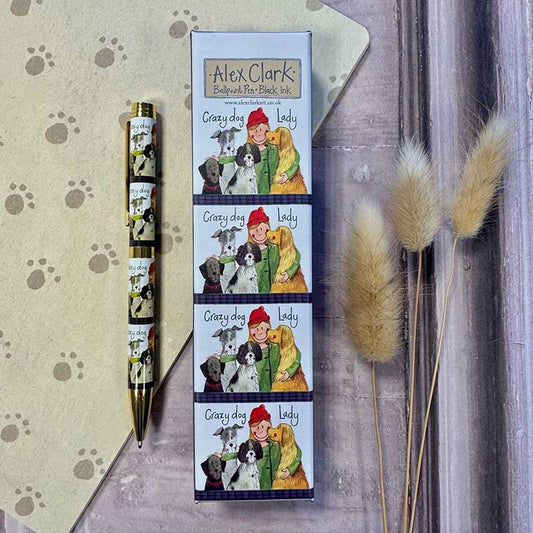 Crazy dog lady pen