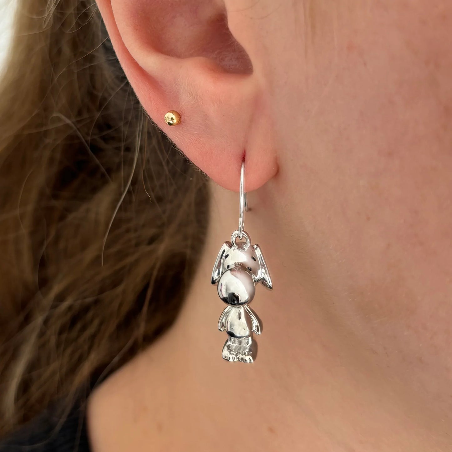 Peanuts earrings