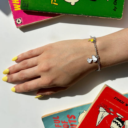 Peanuts charm bracelet