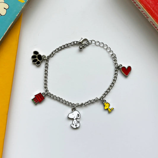 Peanuts charm bracelet