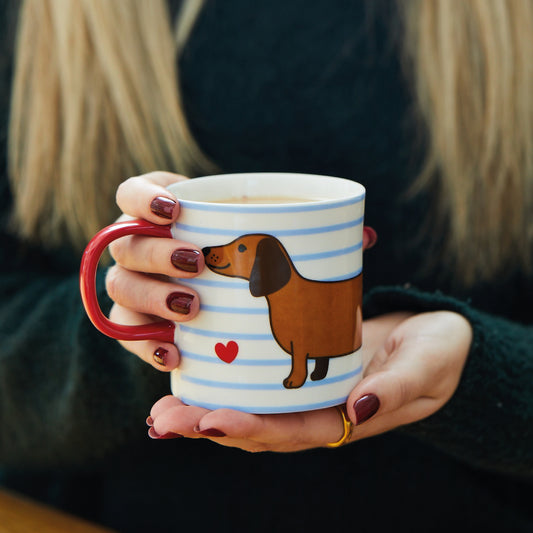 Sausage dog mug