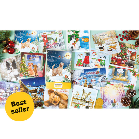 Dogs Trust special selection Christmas cards