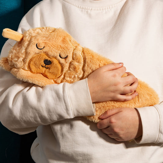 Cockapoo hot water bottle