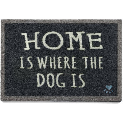 Home is where the dog is mat