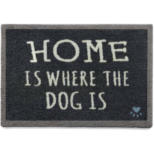 Home is where the dog is mat