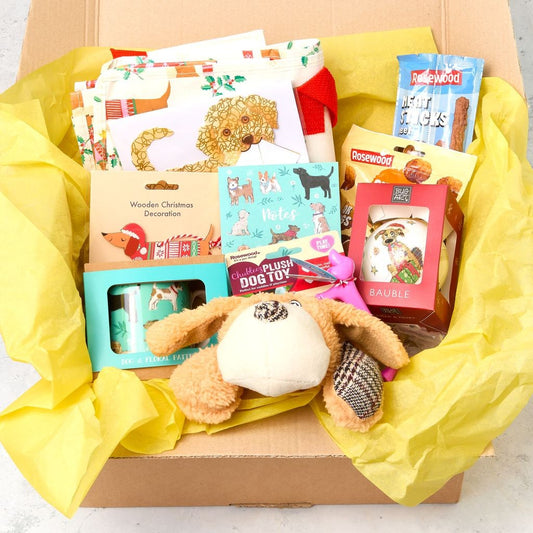 Dog lover's gift box