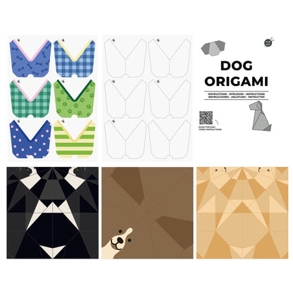 Dog origami