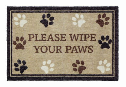 Wipe your paws mat