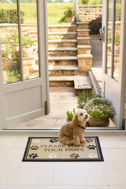 Wipe your paws mat