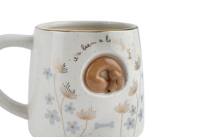 Cosy pup mug