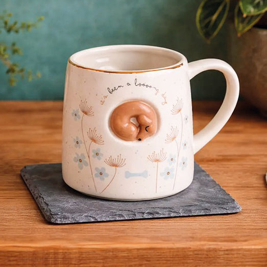 Cosy pup mug
