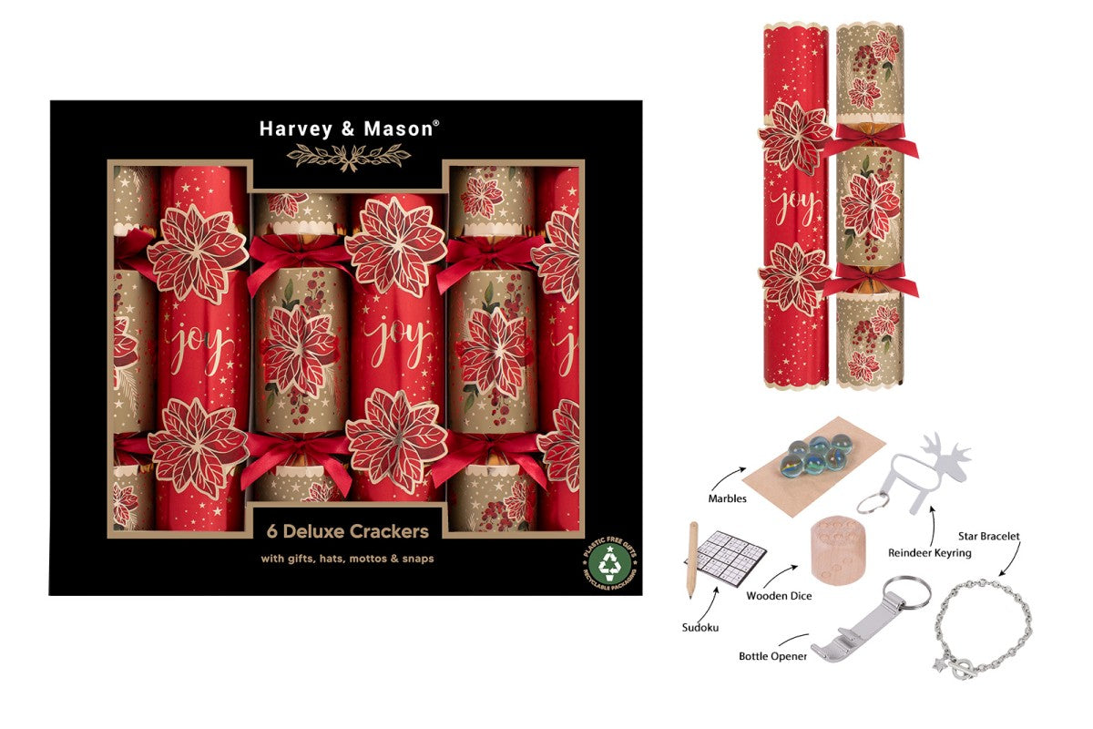 Poinsettia crackers – Dogs Trust Gifts