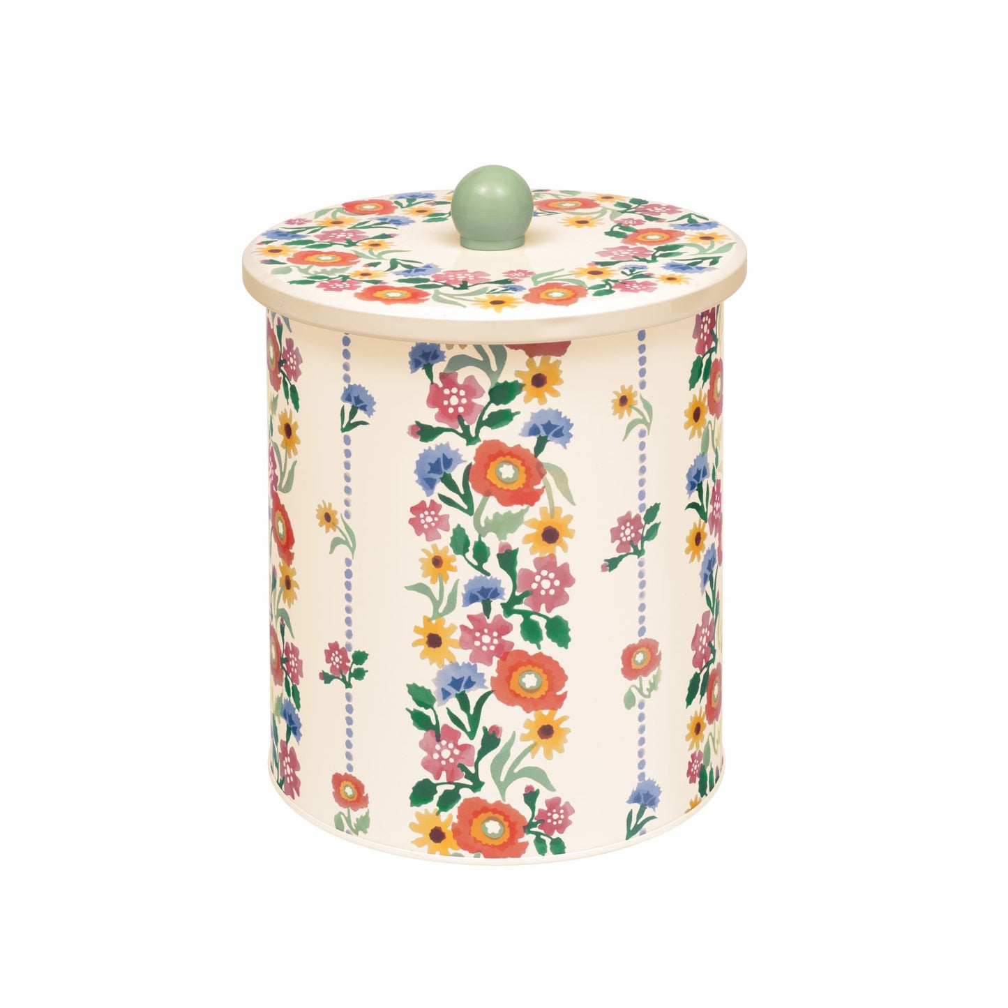 E. Bridgewater poppies biscuit barrel