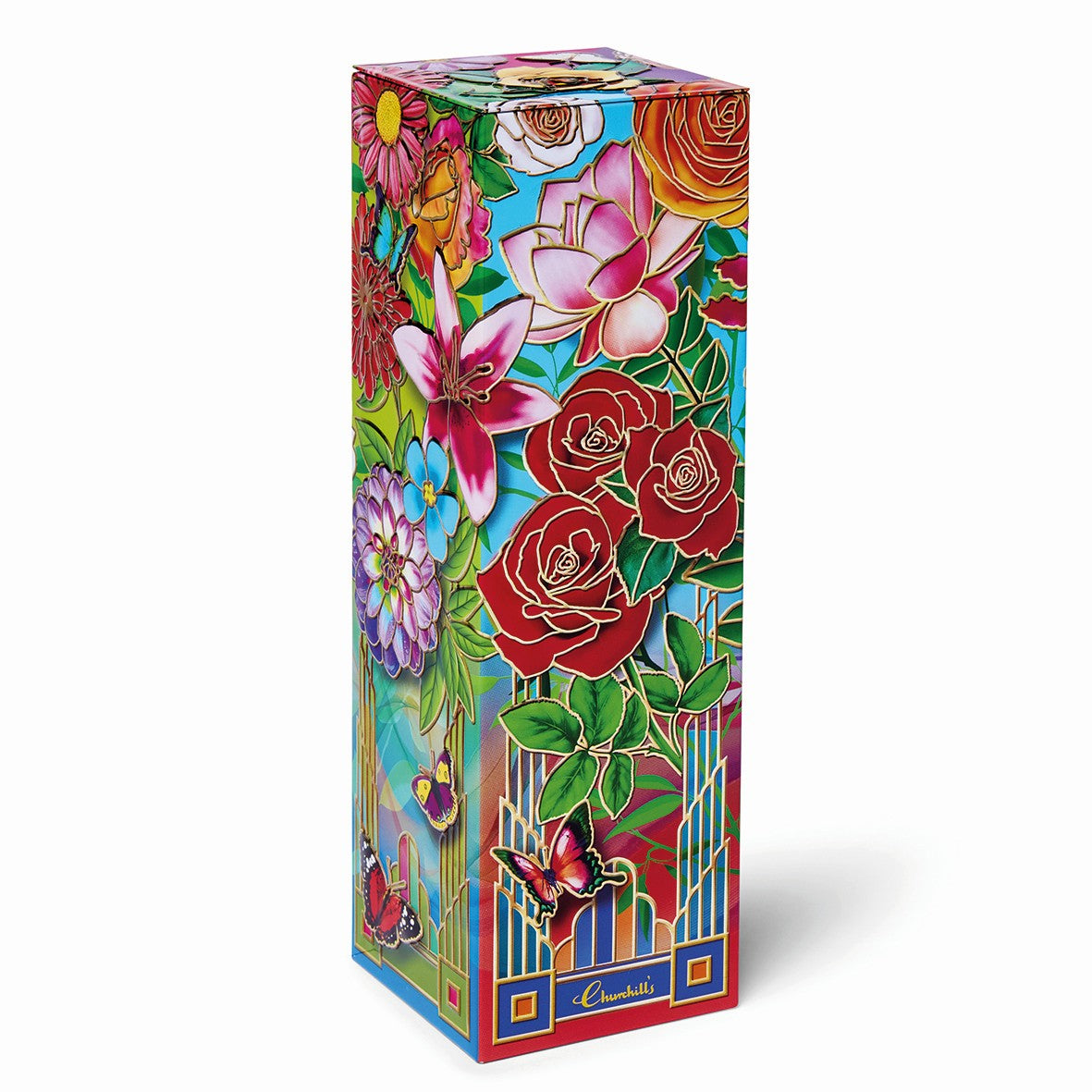 Secret garden biscuit tin