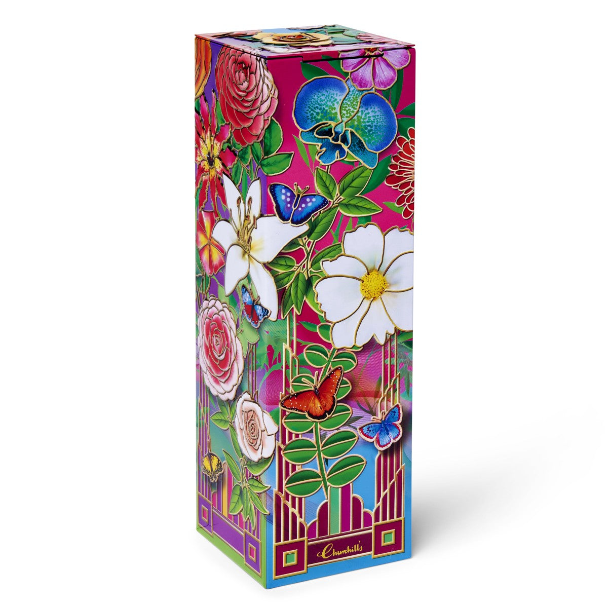 Secret garden biscuit tin