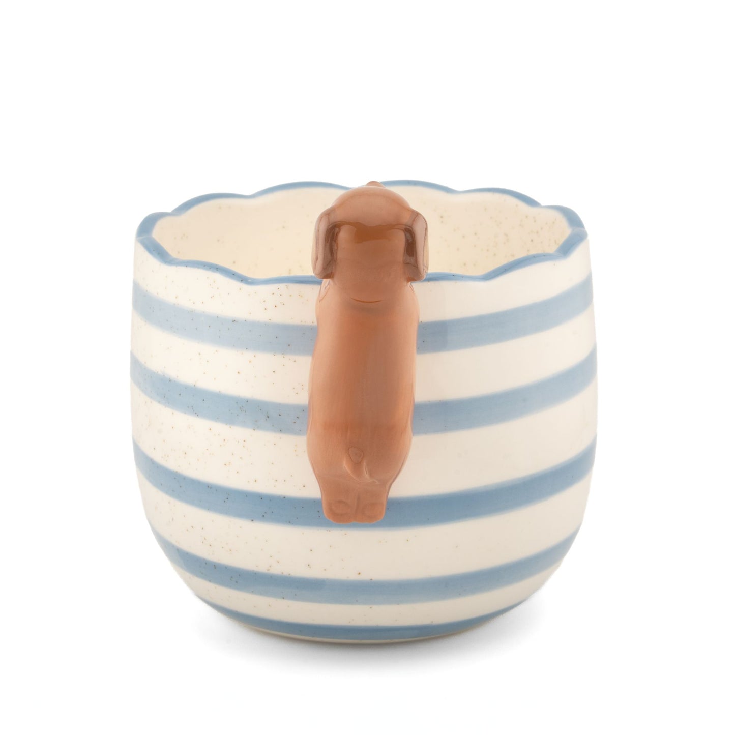 Peeking pup planter