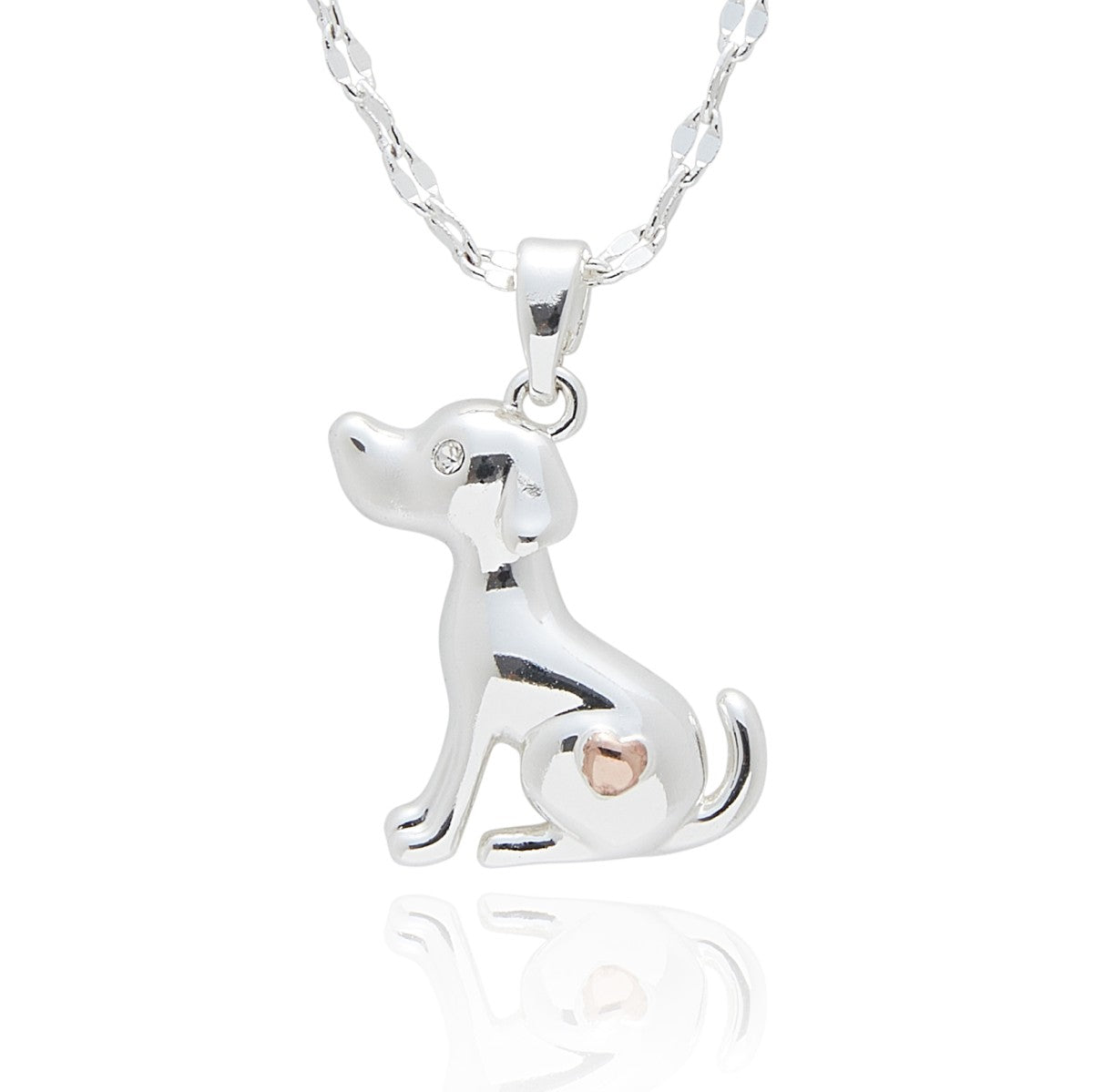 Love dog necklace