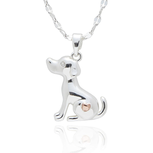 Love dog necklace
