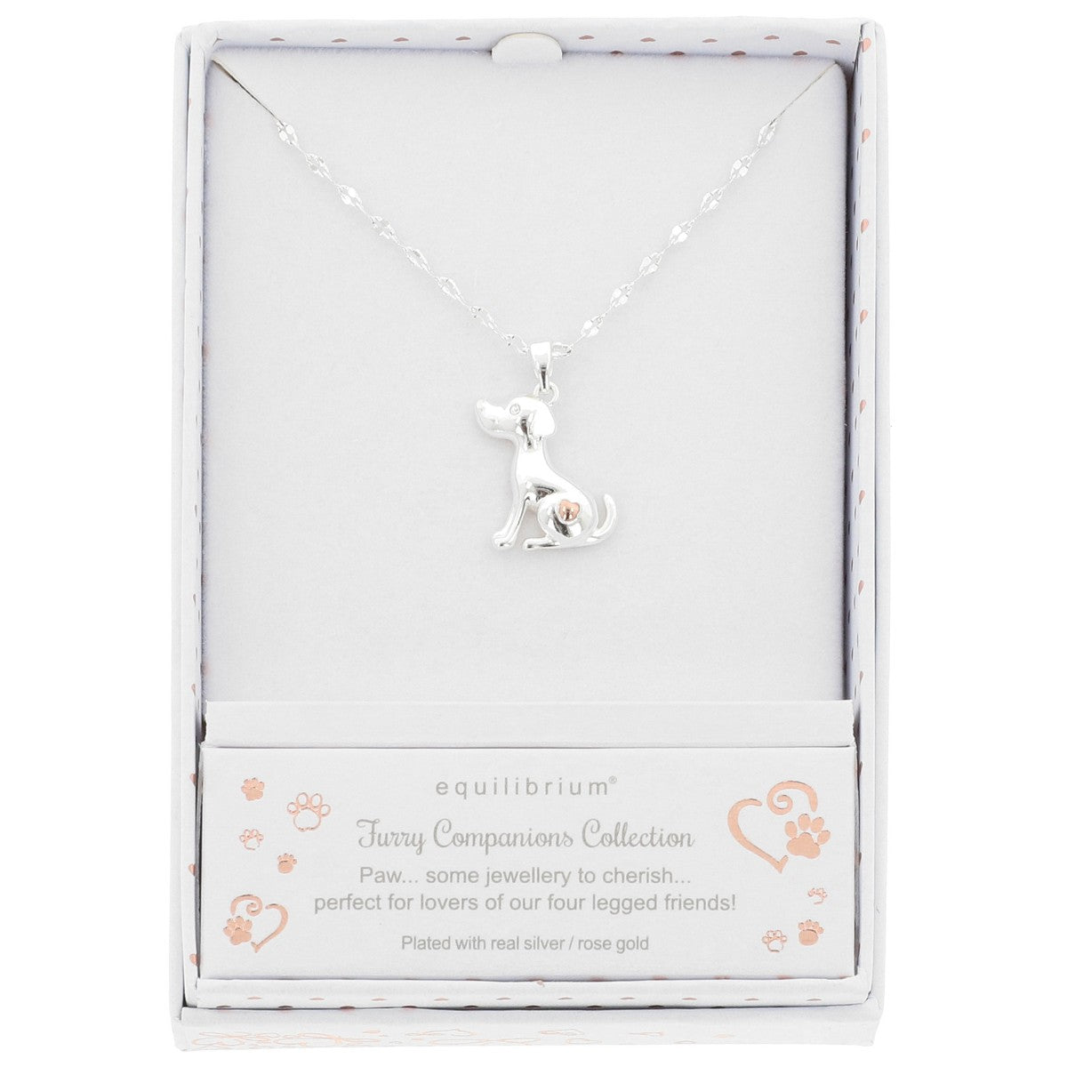 Love dog necklace