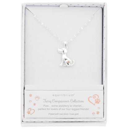Love dog necklace