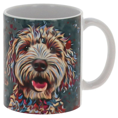 Colourful Cockapoo mug