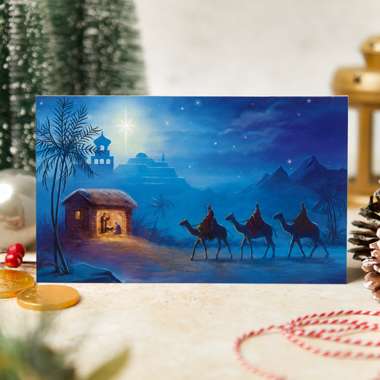 Three wise men Christmas cards