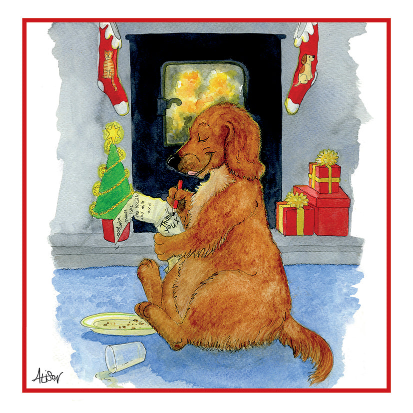 Thank you letter! Christmas cards