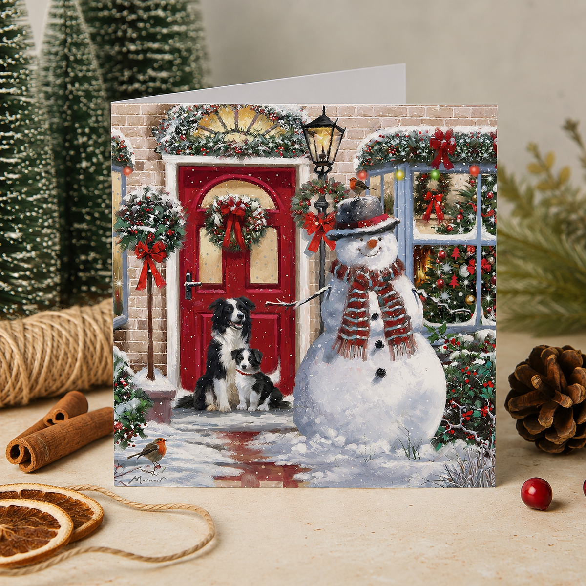 Snowman and his Friends Christmas cards