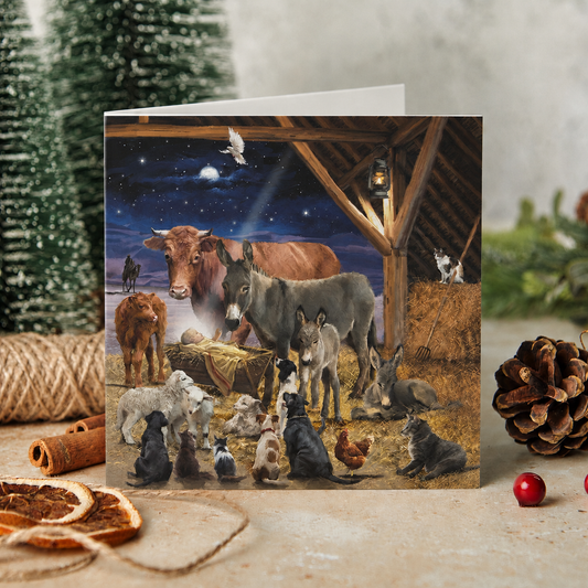 Oh holy night Christmas cards