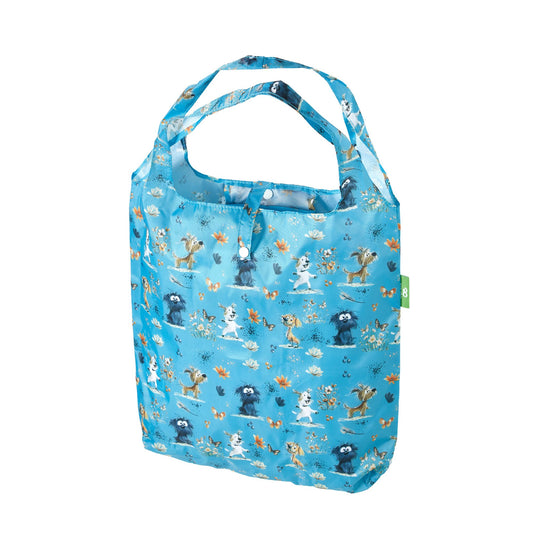 Cute dog foldaway shopper