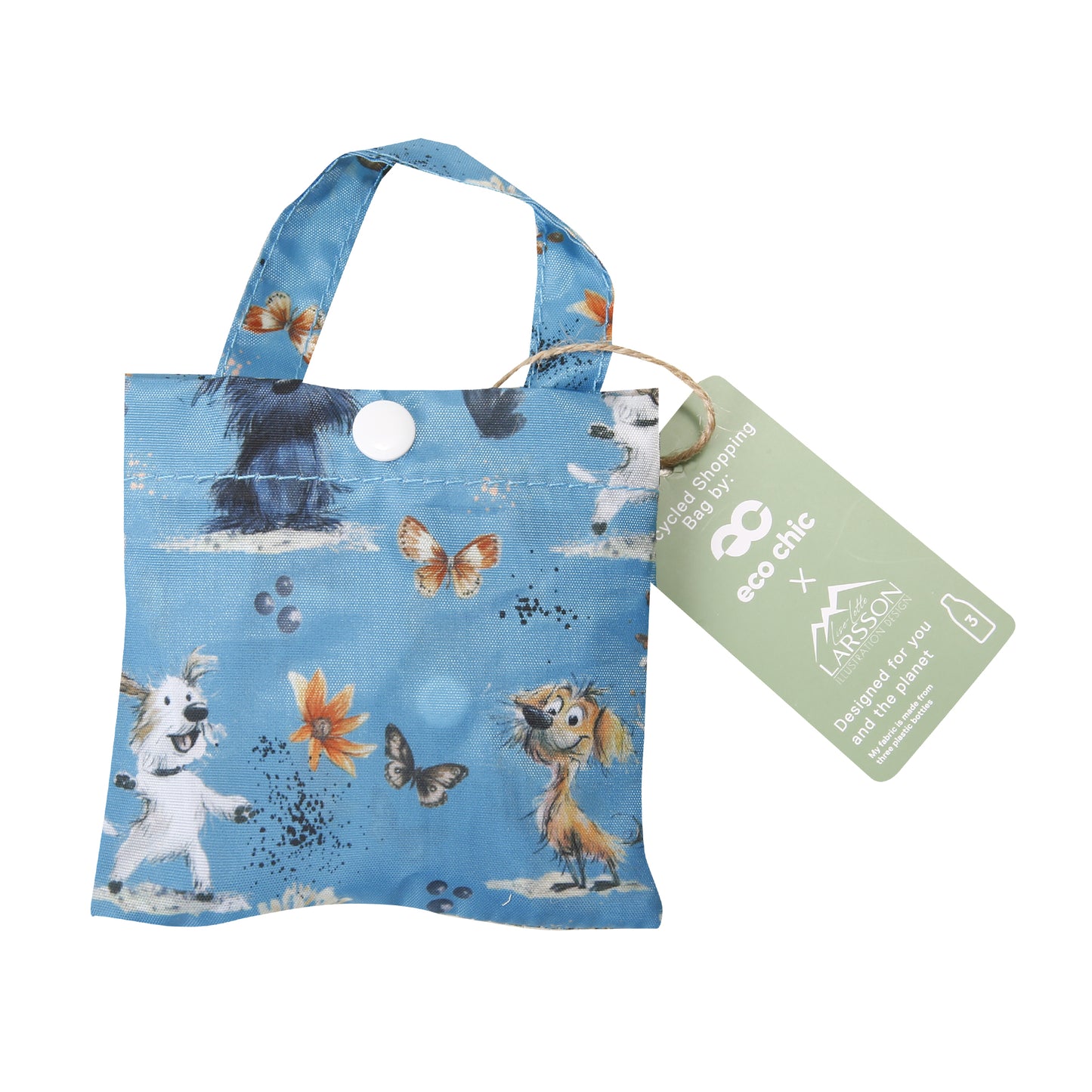 Cute dog foldaway shopper