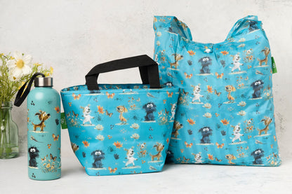 Cute dog insulated lunch bag