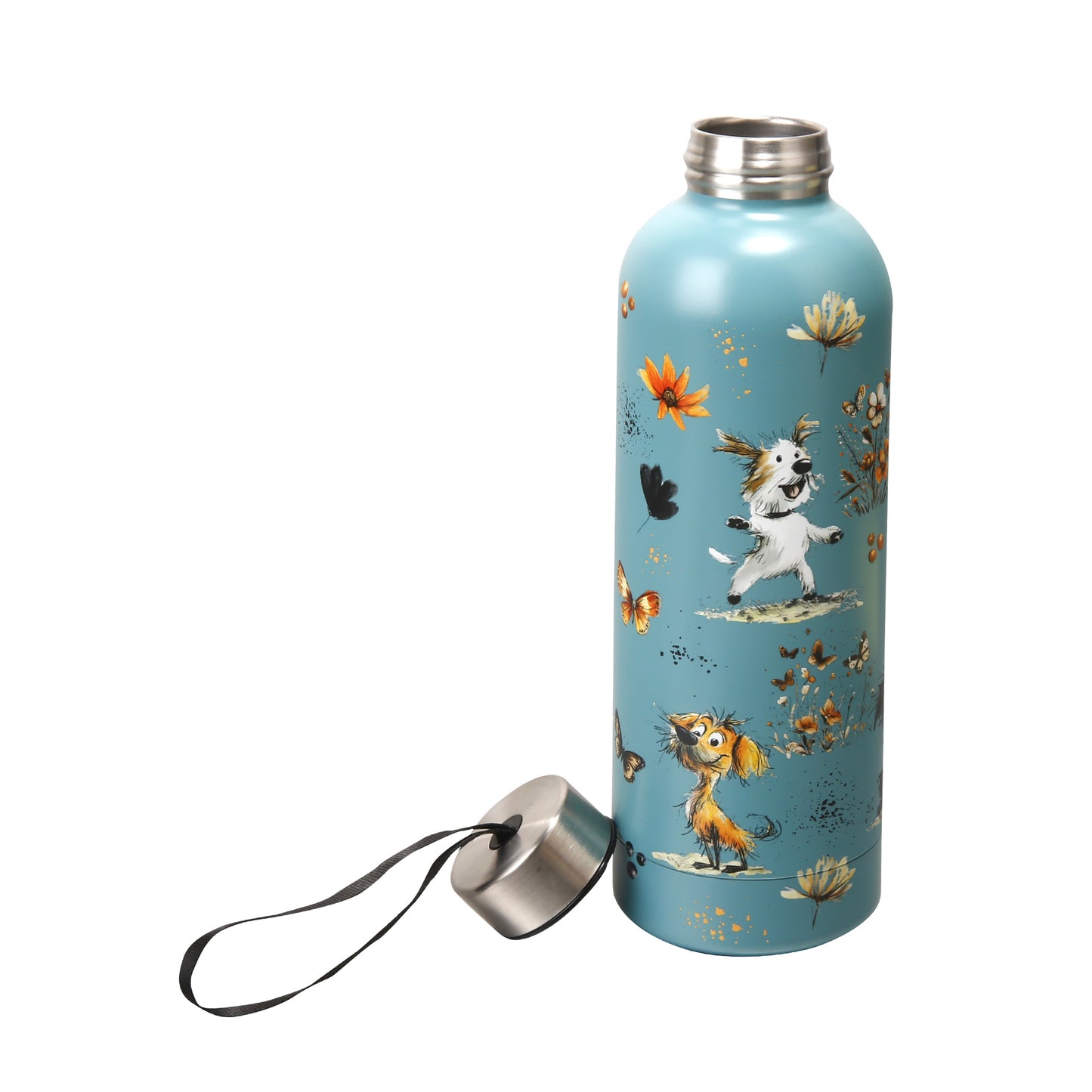 Cute dog insulated bottle