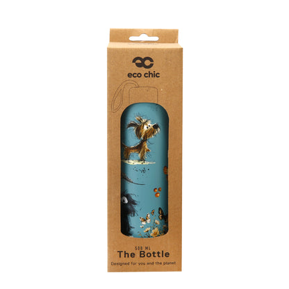 Cute dog insulated bottle