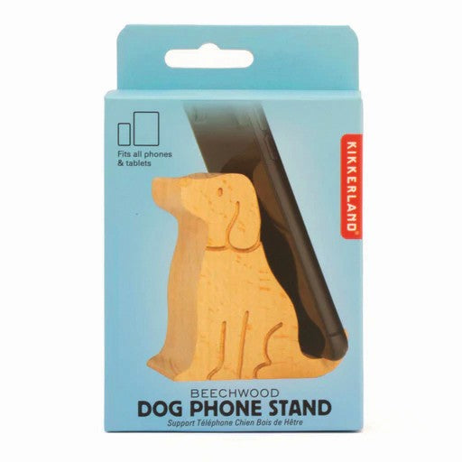 Dog phone stand