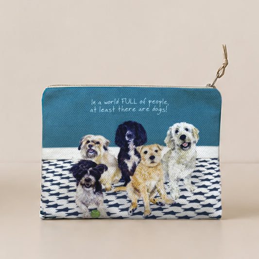 At least there are dogs purse