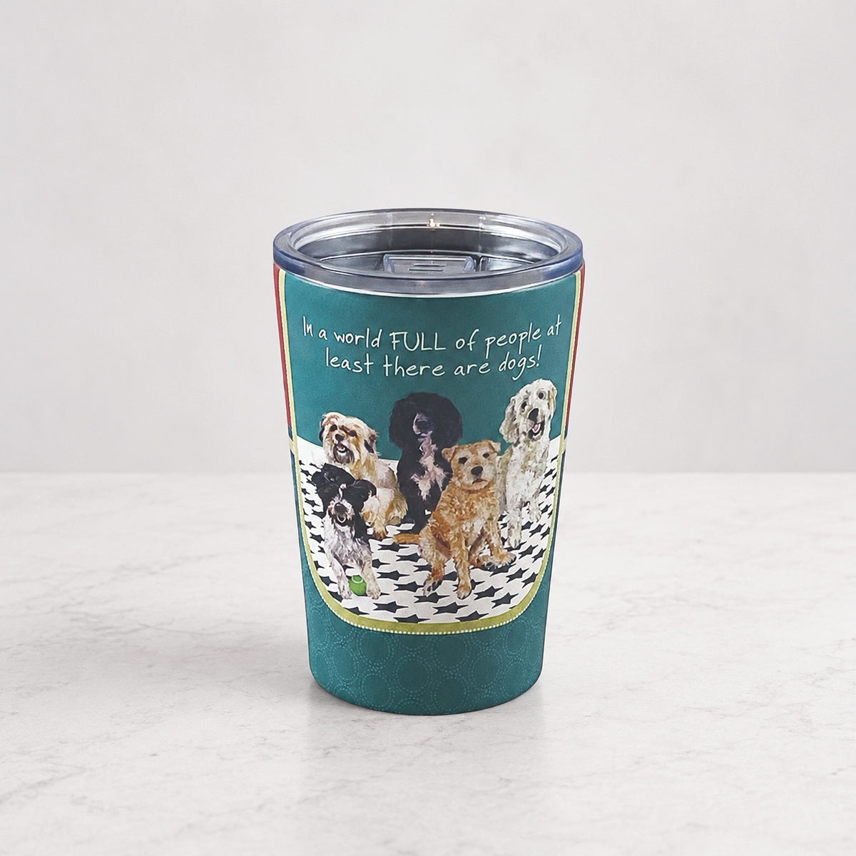 At least there are dogs cup