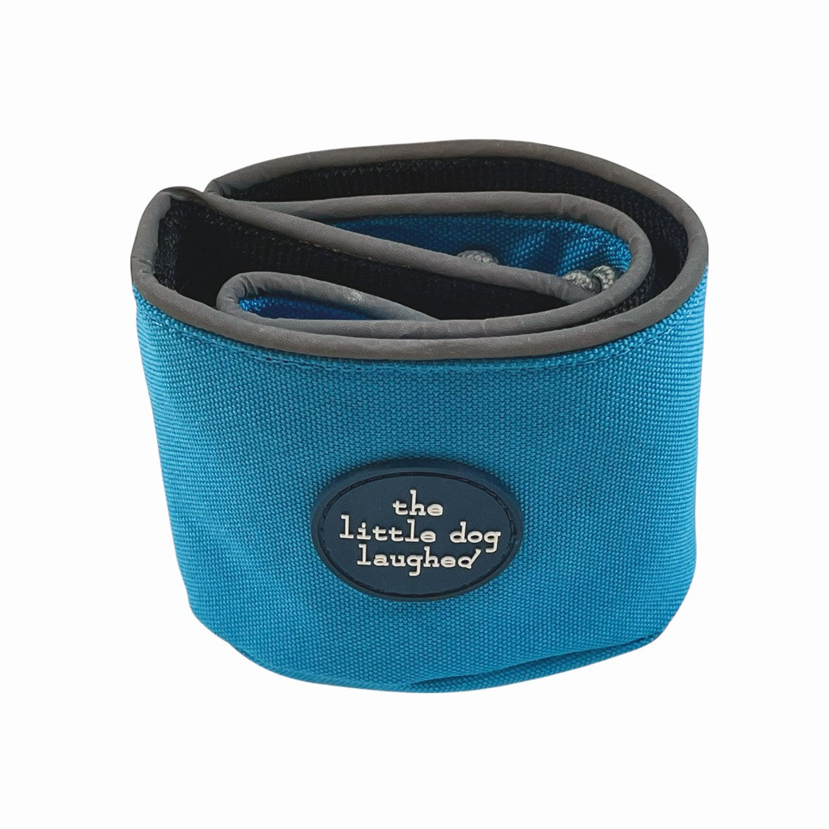 Dog travel bowl - blue